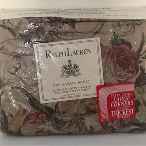 Guinevere Ralph Lauren Twin Fitted Sheet